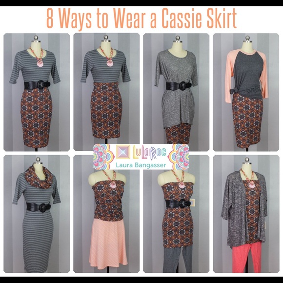 LuLaroe Cassie Pencil Skirt - Picture 7 of 7